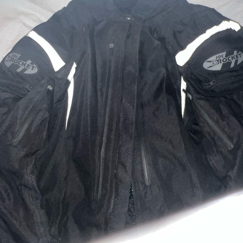 Joe Rocket Black and White Performance Jacket